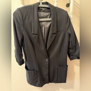 Elizabeth and James Charcoal Blazer